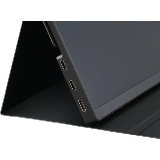 アイリスオーヤマ ポータブルモニター 15.6inch DP-EF164S-B ディスプレイ モニター本体 デイスプレイ パソコン 家電_1