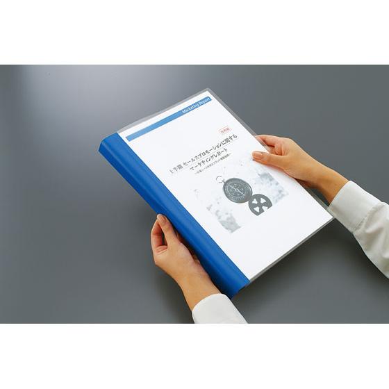 コクヨ 製本カバー 195 A4 5冊入 青 20パック セホ-CA4B 製本カバー 製本の画像