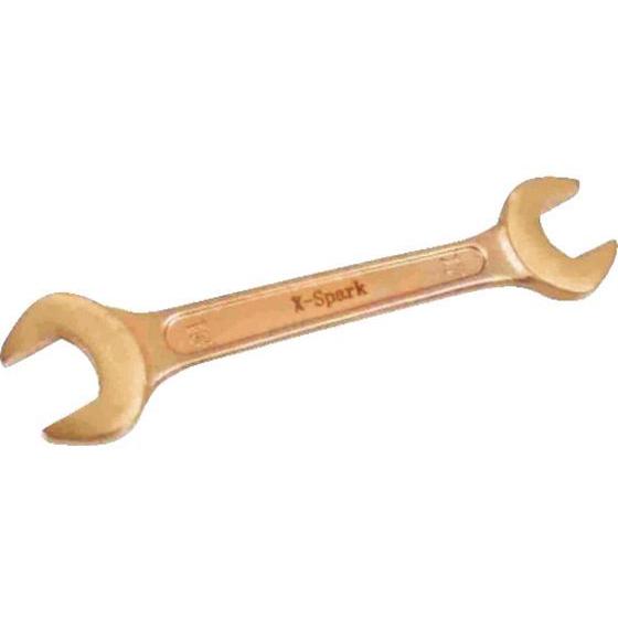 HAMACO/両口スパナ 二面幅寸法27×30mm 全長250mm/CBSS-2730 レンチ スパナ 防爆 防爆 絶縁工具 作業 両口スパナ 二面幅寸法27×30mm 全長250mm ハマコＳ．Ｓ 4209834