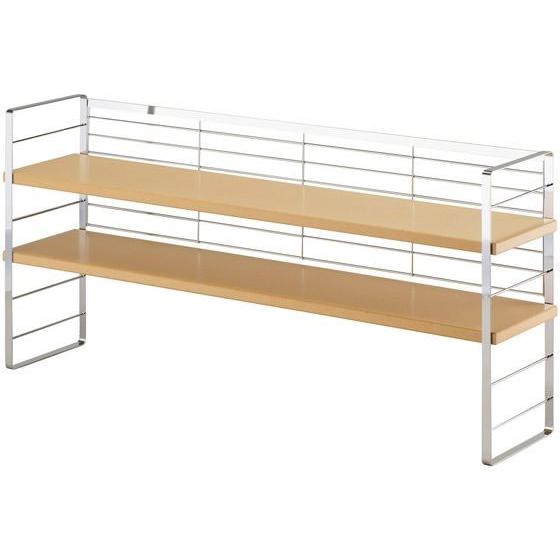 お取り寄せ】下村企販 木棚の出窓シェルフ 90cm 32034 1544810