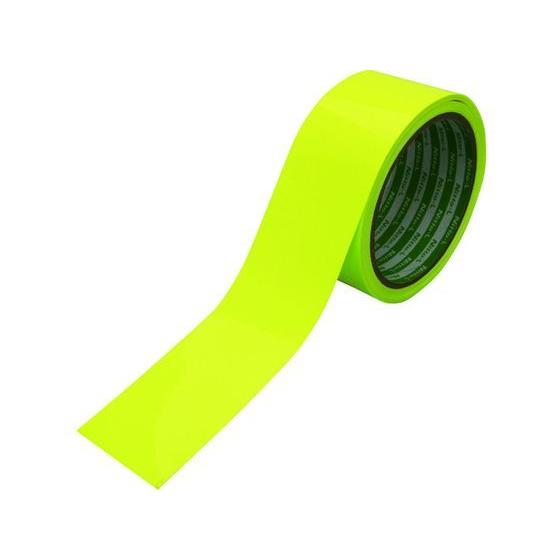 高輝度蓄光蛍光テープ エルクライトレモン 50mm×5M レモンイエロー(緑)