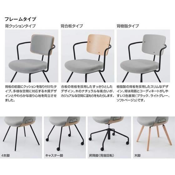 【製造会社直送】コクヨ 女性議長 リーテ 昇降脚 ひな型印字機 背脂 K16-WG3CU-WM6E6X1【代引不可】【精神的な統合・取りつける・貨物輸送無料】キャスター脚 待ち合い室女性議長