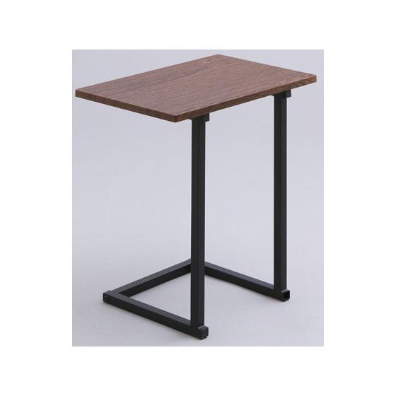 【お取り寄せ】アイリスオーヤマ サイドテーブル 幅450 ブラウンオーク/ブラック SDT-45 ローテーブル テーブル リビング 家具｜cocodecow