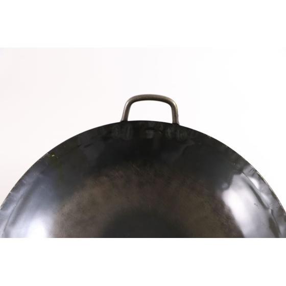 【お取り寄せ】山田工業所 鉄打出中華鍋1.6mm(取手溶接)54cm 北京鍋 中華鍋 鍋 フライパン 厨房 キッチンの画像