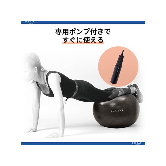 【お取り寄せ】エレコム バランスボール 65cm グレー HCF-BB65GY 美容 健康グッズ 日用雑貨 | ELECOM | 05