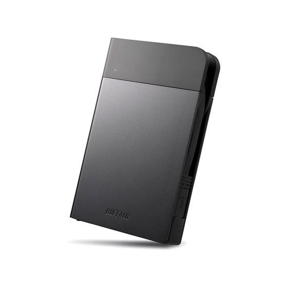 バッファロー 耐衝撃防雨防塵ポータブルHDD2TB HD-PZN2.0U3-B
