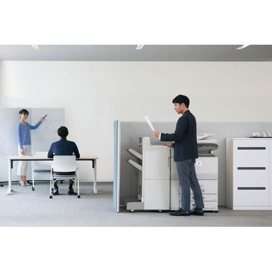 【メーカー直送】コクヨ インフレーム ユーティリティブースLL W3900 フレーム黒の画像