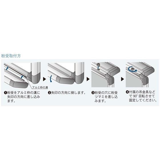 事務・店舗用品 【最高級】馬印 最高級ホワイトボードW1810×H920 AX36N