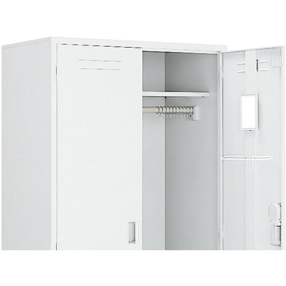 【メーカー直送】コクヨ LKロッカー 多人数用 鍵付き ホワイト LK-10LSAW【代引不可】【組立・設置・送料無料】スチールロッカー キャビネット オフィス家具の画像
