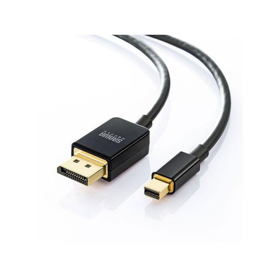 【お取り寄せ】サンワサプライ ミニ-DisplayPort変換ケーブル 2m KC-DPM14020 配線｜cocodecow｜03