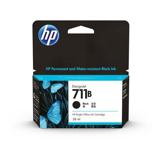 HP インクカートリッジ ブラック 38ml HP711B(3WX00A) ヒューレット 