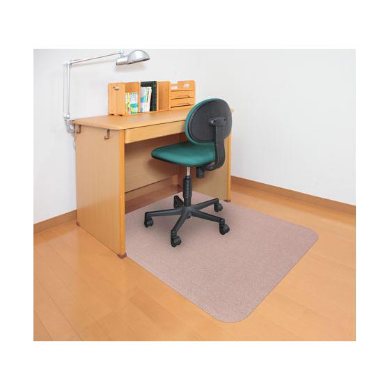 【お取り寄せ】サンコー デスク足元マット 120×90cm ベージュ KI-63 マット カーペット ラグ リビング家具 インテリア | THANKO | 02