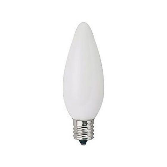 【お取り寄せ】ヤザワ シャンデリア球 10W ホワイト 口金E14 C321410W ２０Ｗ形 白熱電球 ランプ｜cocodecow