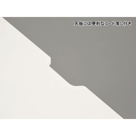 【メーカー直送】イノウエ ワークテーブル W1400×D700×H700 フォレスト×ブラック【代引不可】【お客様組立】平机 スチールデスク ワゴン オフィスデスク_2