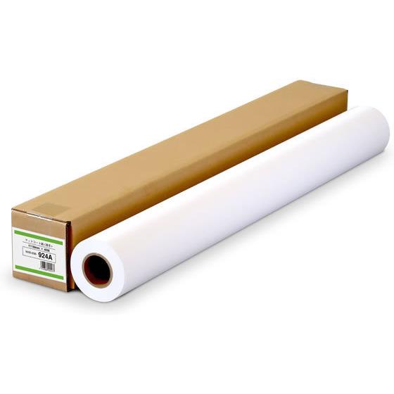 【お取り寄せ】インクジェット用プロッター用紙 マットコート紙 薄手 1118mm×45m プロッター用紙 プリント用紙