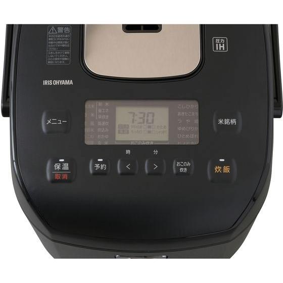 【お取り寄せ】アイリスオーヤマ 圧力IHジャー炊飯器 10合 RC-PD10-B｜cocodecow｜02