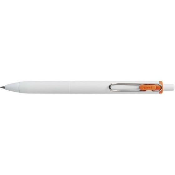 三菱鉛筆 ユニボールワン 0.5mm オレンジ UMNS05.4 水性ゲルインクボールペン ノック式｜cocodecow