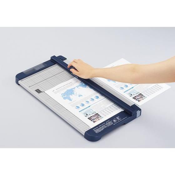 コクヨ ペーパーカッターロータリー式 10枚切りチタン加工刃A3 DN-TR101 裁断機本体 切る 文具 事務 | KOKUYO | 02