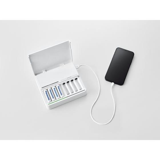 パナソニック 単3形単4形ニッケル水素電池専用充電器 BQ-CCA3 エネループ 充電器 充電池 家電 | Panasonic | 06