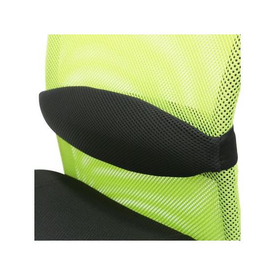 【メーカー直送】カグクロ メッシュチェアAM2 肘付き グリーン AM2-001-A-GR【代引不可】【お客様組立】肘付き 固定肘タイプ メッシュチェア オフィスチェア_4