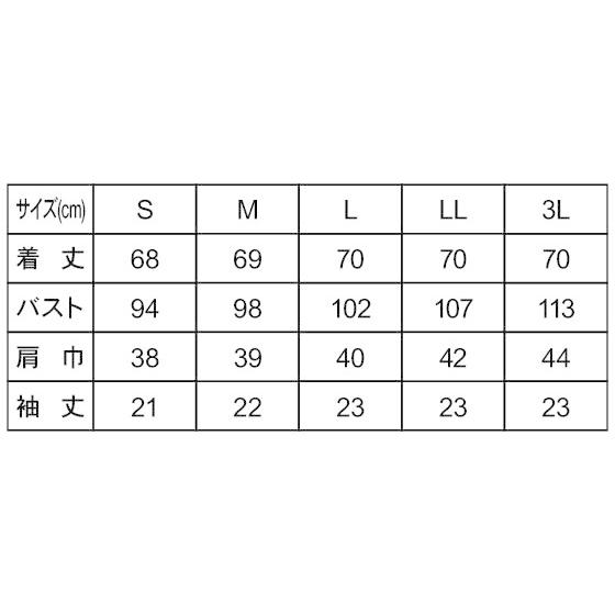 【お取り寄せ】住商モンブラン/レディス半袖ケーシー ピンク L/72-364|cocodecow|02