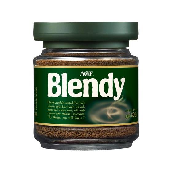 AGF インスタントコーヒー 80g AGF ブレンディ インスタントコーヒー 瓶 80g 瓶小 インスタント