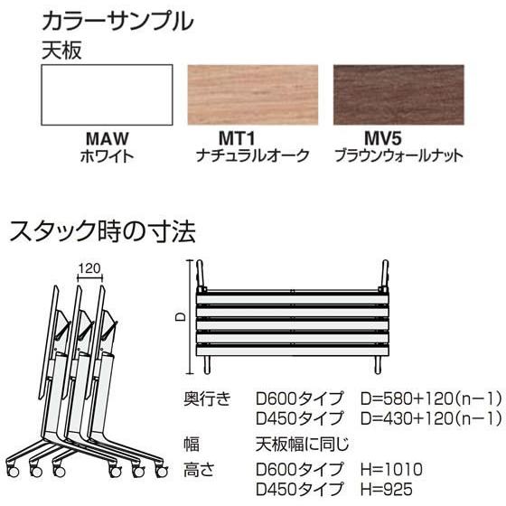 【メーカー直送】コクヨ コンフェスト スタンダード 棚無パネル付 W1500D600 ウォールナット【代引不可】【組立・設置・送料無料】フラップテーブルの画像