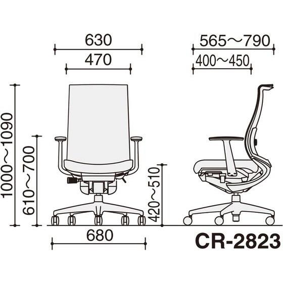 KOKUYO - 【製造会社直送】コクヨ ベゼル ファンクショナル T型肘 脂脚 オリーブ緑であること Vキャスター【代引不可】【精神的な統合・取りつける・貨物輸送無料】肘付き添い人 女性議長