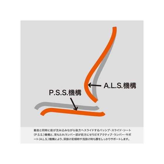 イトーキ - 【製造会社直送】スピーナチェア 差し交わす 本体しろがね色 モビール肘 黒いこと【代引不可】【精神的な統合・取りつける・貨物輸送無料】肘付き添い人 女性議長