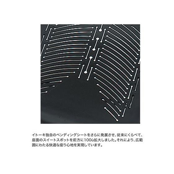 イトーキ - 【製造会社直送】スピーナチェア 差し交わす 本体しろがね色 モビール肘 黒いこと【代引不可】【精神的な統合・取りつける・貨物輸送無料】肘付き添い人 女性議長