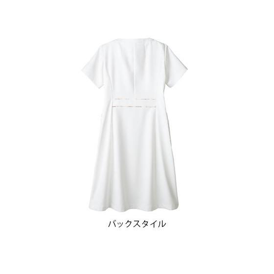 最先端 ローラアシュレイ ナースワンピース 半袖 オフホワイト アメリピンク L Lw411 12 今月限定 特別大特価 Aleefsurgical Com