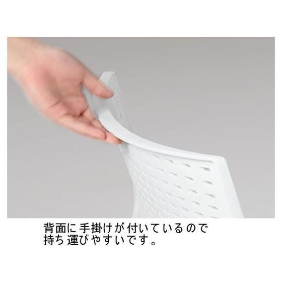 【メーカー直送】オカムラ ケッテ チェア プレーン ホワイトフレーム ホワイトシェル 8105YA GB03【代引不可】【組立・設置・送料無料】ループ脚の画像