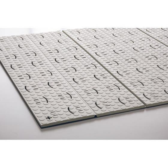【お取り寄せ】テラモト 軽量パタパタマット 900×2000m グレー MR0750205 玄関すのこ 玄関マット エントランス インフォメーション オフィス家具