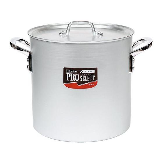 お取り寄せ】北陸アルミ プロセレクト アルミ寸胴鍋 (目盛付) 21cm