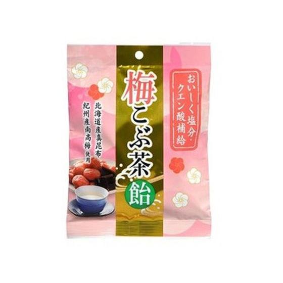 うすき製薬 梅こぶ茶飴 72g キャンディ 飴 グミ タブレット お菓子