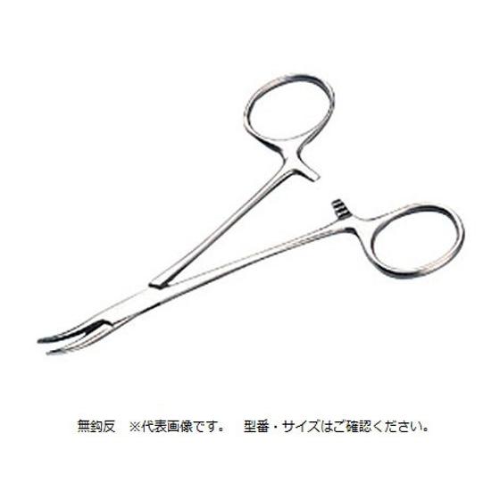 アズワン/止血鉗子 無鈎反(ペアン)180mm/HF-6 鉗子類 汎用 鋼製器具 看護 医療