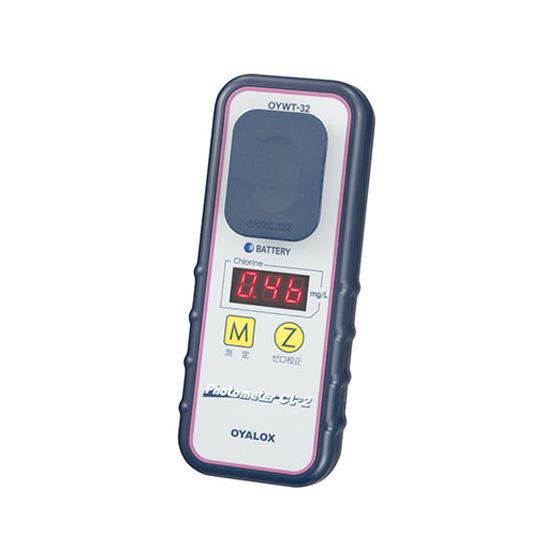 【お取り寄せ】オーヤラックス 残留塩素測定器 PhotometerCL-2 本体 OYWT-32 残留塩素計 水質 土壌 計測器 計量器_1