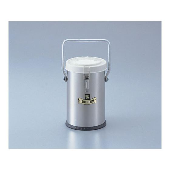 【お取り寄せ】アズワン デュワーフラスコ 広口 3L 28B-E 1223 液体窒素保存容器 冷凍 冷蔵保存容器 計量器