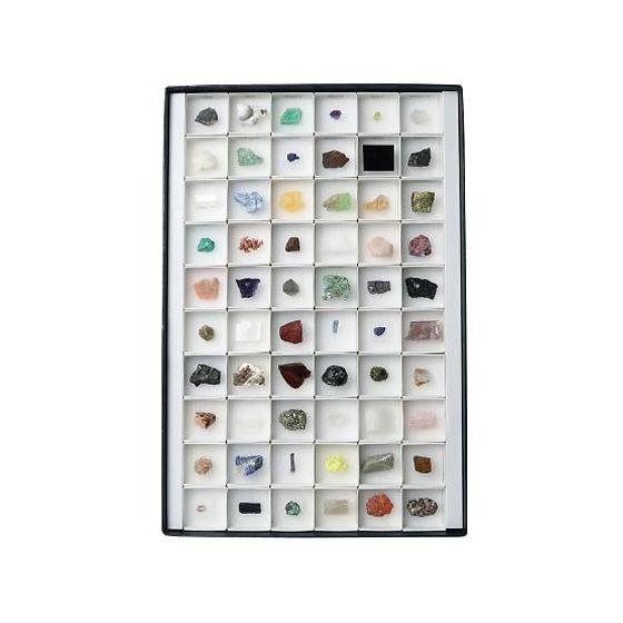 お取り寄せ】東京サイエンス 鉱物標本(鉱物標本60種) 教材 実験用小物