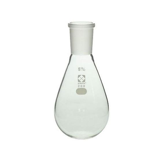柴田科学 共通平底なす形フラスコ 29 42 200mL