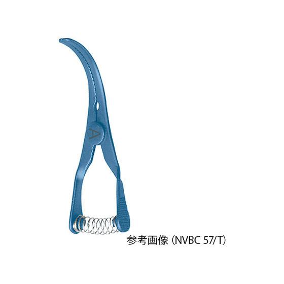 アズワン NVBC 47&frasl;T ブルドッグクランプ(チタン製) 動脈用 動物用血管 アズワン NVBC 45&frasl;T ブルドッグクランプ(チタン製) 動脈用