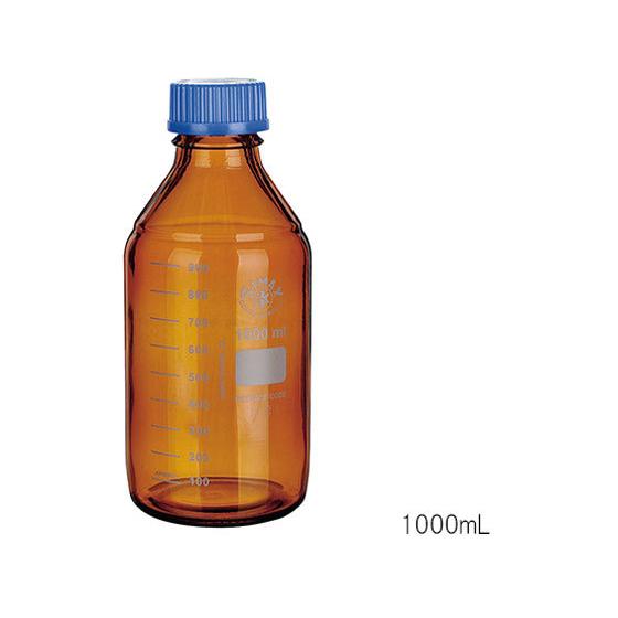 【お取り寄せ】SIMAX ネジ口メディウム瓶(遮光)5000mL 2070H 5000 ボトル ガラス製 ガラス容器 計量器