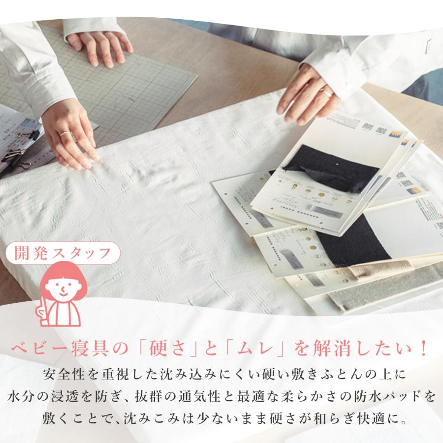 サンデシカ 医師と作った 敷ふとん セット 立体ファイバー 【日本製