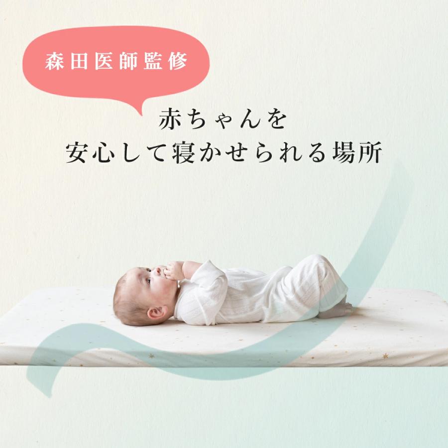 サンデシカ 医師と作った 敷ふとん セット 固綿 【日本製】ミニ 60 90 