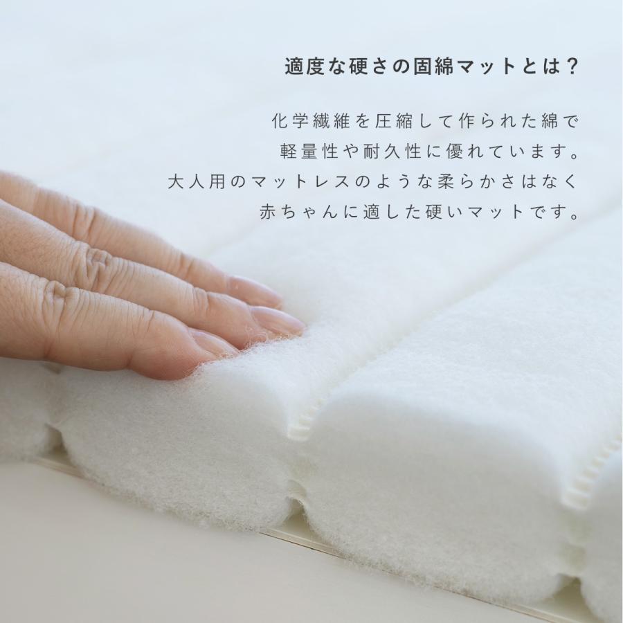 サンデシカ ベビー 敷布団 ミニサイズ ミニ布団 洗濯機で洗える 布団