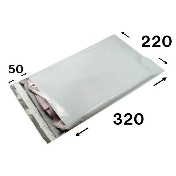 宅配袋 ビニール製宅配袋 【Sサイズ】100枚 テープ付（シール付き