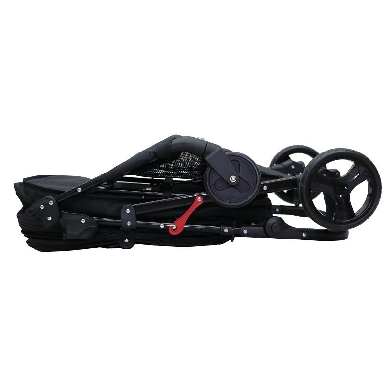 期間限定大幅値引き！耐荷重30kg！ココハート ４輪ペットカート/ペットバギー 甘えん坊バギーBIG ブラック　中型犬　多頭飼いにピッタリ！ |  | 07