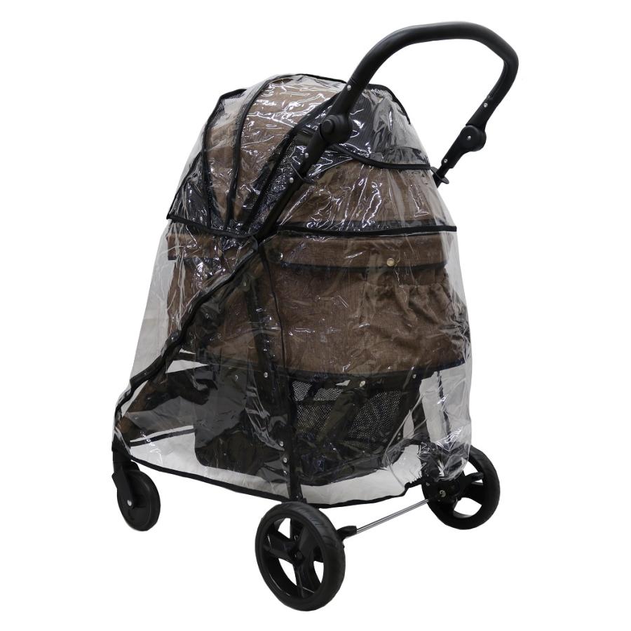 耐荷重30kg!ココハート 4輪ペットカート/ペットバギー 耐荷重30kg!ココハート 4輪ペットカート/ペットバギー