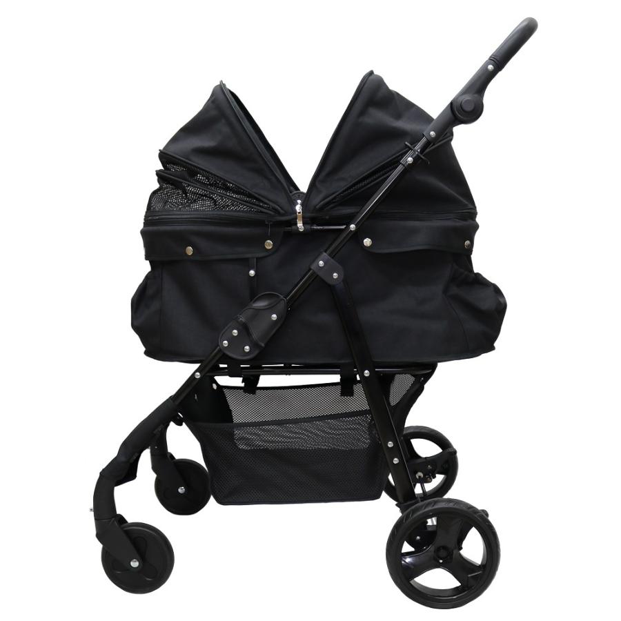 耐荷重30kg!ココハート 4輪ペットカート/ペットバギー 耐荷重30kg!ココハート 4輪ペットカート/ペットバギー