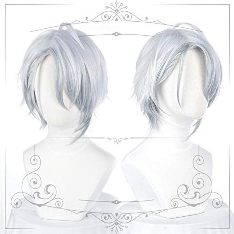 耐熱コスプレウィッグ 二番目の城 山姥切長義 イベント クリスマス 仮装 Wig おまけ2点 おトク